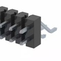 TSM-122-04-T-DH-K-TR - CONN HEADER SMD R/A 44POS 2.54MM