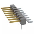 TSM-108-01-L-SH-LC-K - CONN HEADER SMD R/A 8POS 2.54MM