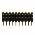 SMH102-LPSE-D10-SP-BK - CONN HEADER SMD 20POS 1MM