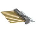TSM-109-03-L-SH-A-P-TR - CONN HEADER SMD R/A 9POS 2.54MM
