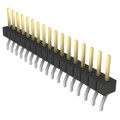 GBC17SBSN-M89 - CONN HEADER SMD R/A 17POS 2.54MM