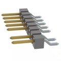 TSM-108-01-S-SH-003-P-TR - CONN HEADER SMD R/A 8POS 2.54MM