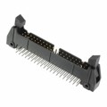 D3432-5202-AR - CONN HEADER R/A 40POS 2.54MM