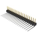 PBC19SBDN - CONN HEADER R/A 19POS 2.54MM