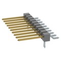 TSM-110-03-L-SH-LC - CONN HEADER SMD R/A 10POS 2.54MM