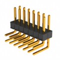 929667-04-07-I - CONN HEADER R/A 14POS 2.54MM