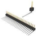 PBC23SBDN - CONN HEADER R/A 23POS 2.54MM