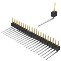 PBC22SBEN - CONN HEADER R/A 22POS 2.54MM
