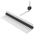 PEC25SBEN - CONN HEADER R/A 25POS 2.54MM