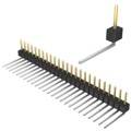 PBC25SBDN - CONN HEADER R/A 25POS 2.54MM