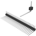 PEC27SBEN - CONN HEADER R/A 27POS 2.54MM