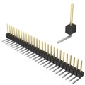 PBC27SGBN - CONN HEADER R/A 27POS 2.54MM