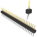 GBC27SBSN-M89 - CONN HEADER SMD R/A 27POS 2.54MM