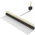PBC25SBEN - CONN HEADER R/A 25POS 2.54MM