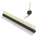 PBC28SGBN - CONN HEADER R/A 28POS 2.54MM