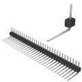 PEC31SBDN - CONN HEADER R/A 31POS 2.54MM