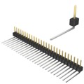 PBC27SBEN - CONN HEADER R/A 27POS 2.54MM