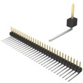 PBC30SBDN - CONN HEADER R/A 30POS 2.54MM
