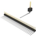 PBC33SBDN - CONN HEADER R/A 33POS 2.54MM