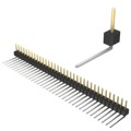PBC35SBDN - CONN HEADER R/A 35POS 2.54MM