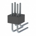 852-40-004-20-001000 - CONN HEADER R/A 4POS 1.27MM