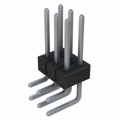 PTC03DGAN - CONN HEADER R/A 6POS 2.54MM