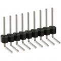 PTC09SGBN - CONN HEADER R/A 9POS 2.54MM