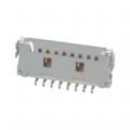 DF19G-8P-1H(59) - CONN HEADER SMD R/A 8POS 1MM