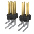 76345-105-72LF - CONN HEADER R/A 72POS 2.54MM