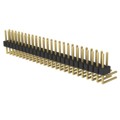 PRPC025DBBN-M71RC - CONN HEADER R/A 50POS 2.54MM