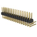PRPC016DBBN-M71RC - CONN HEADER R/A 32POS 2.54MM