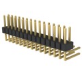 PRPC015DBBN-M71RC - CONN HEADER R/A 30POS 2.54MM