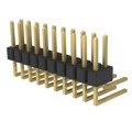 PRPC010DBBN-M71RC - CONN HEADER R/A 20POS 2.54MM