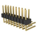 PRPC009DBBN-M71RC - CONN HEADER R/A 18POS 2.54MM