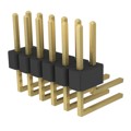 PRPC006DBBN-M71RC - CONN HEADER R/A 12POS 2.54MM