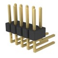PRPC005DBBN-M71RC - CONN HEADER R/A 10POS 2.54MM