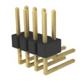 PRPC004DBBN-M71RC - CONN HEADER R/A 8POS 2.54MM