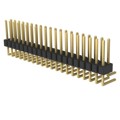 PRPC020DGAN-M71RC - CONN HEADER R/A 40POS 2.54MM