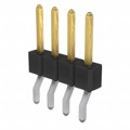 10027011-204HWLF - CONN HEADER SMD R/A 4POS 2.54MM