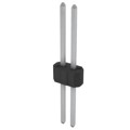 95665-402HLF - CONN HEADER VERT 2POS