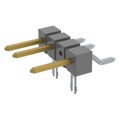 TSM-104-01-L-SH-LC-002 - CONN HEADER SMD R/A 4POS 2.54MM
