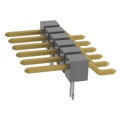 TSM-106-01-G-SH-LC - CONN HEADER SMD R/A 6POS 2.54MM
