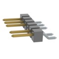 TSM-106-01-L-SH-003 - CONN HEADER SMD R/A 6POS 2.54MM