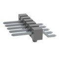 TSM-106-01-T-SH-A-006 - CONN HEADER SMD R/A 6POS 2.54MM