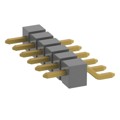 TSM-106-04-G-SH - CONN HEADER SMD R/A 6POS 2.54MM