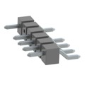 TSM-106-04-T-SH-005-K-TR - CONN HEADER SMD R/A 6POS 2.54MM