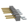 TSM-107-01-L-SH-003-P - CONN HEADER SMD R/A 7POS 2.54MM