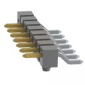TSM-108-04-L-SH-A-008 - CONN HEADER SMD R/A 8POS 2.54MM