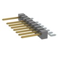 TSM-109-02-L-SH-008 - CONN HEADER SMD R/A 9POS 2.54MM
