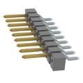 TSM-110-01-L-SH-001 - CONN HEADER SMD R/A 10POS 2.54MM
